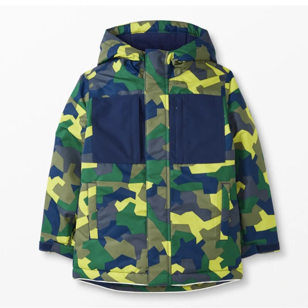NWOT | Hanna Andersson | Camo Snow Ski Parka | 3T 90cm